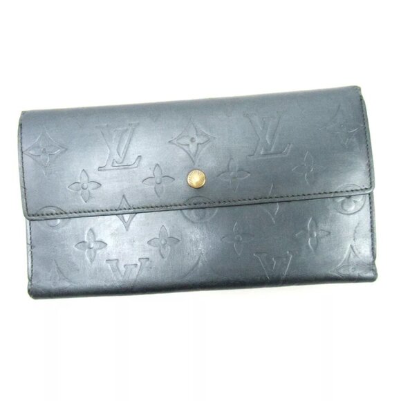Louis Vuitton purse monogram matte leather Used Authentic D2129 - Picture 1 of 9